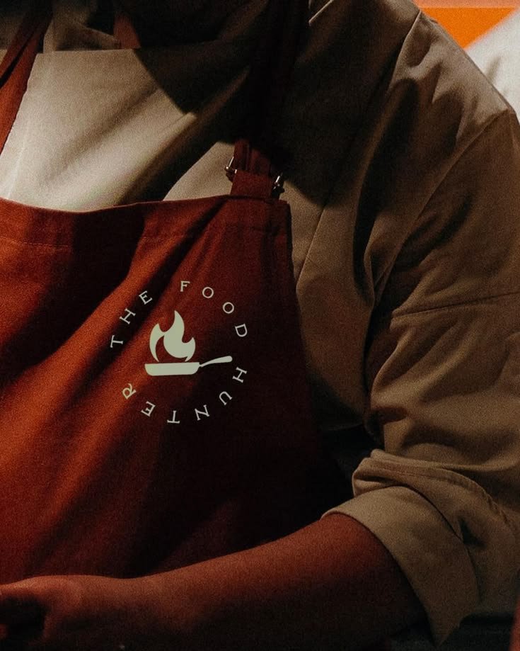 Khan Eats apron mockup