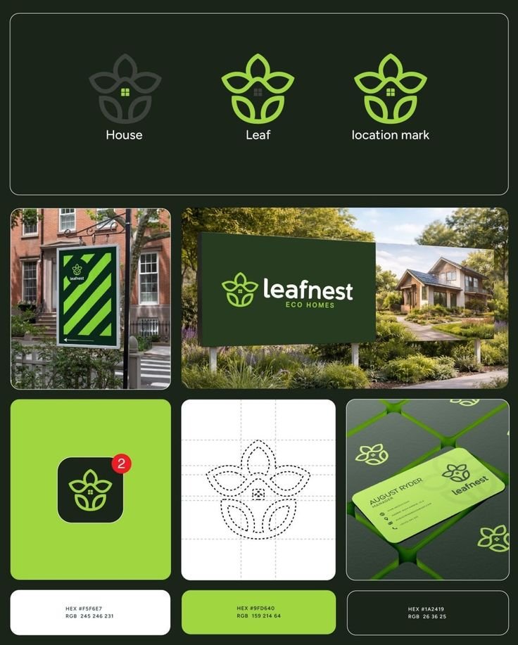Leaf Nest brand sheet